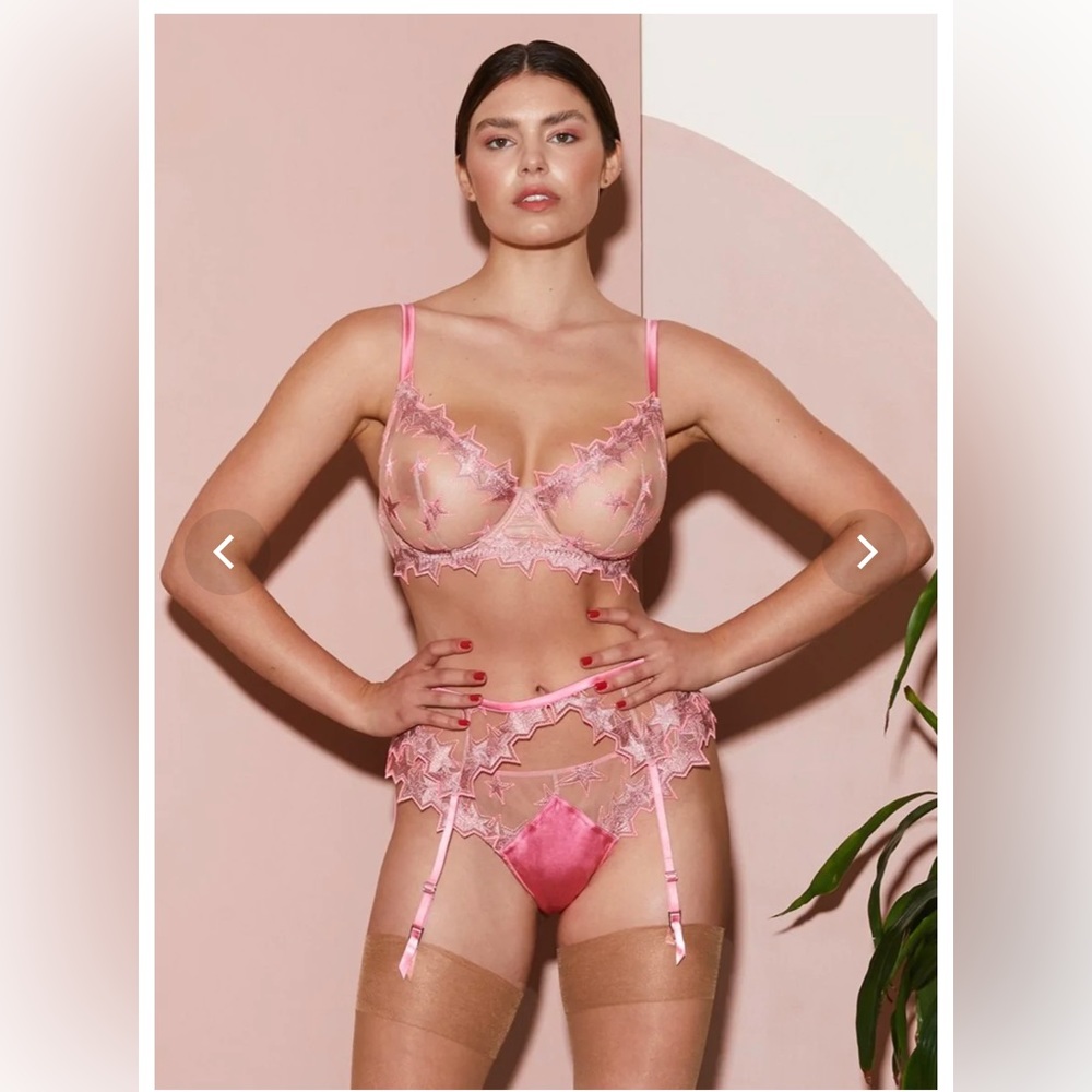 Fleur Du Mal Superstar bra and panty set